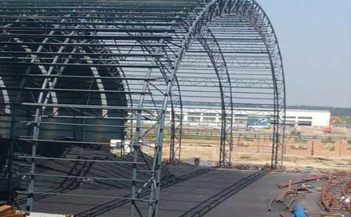 山丹山丹钢结构安装